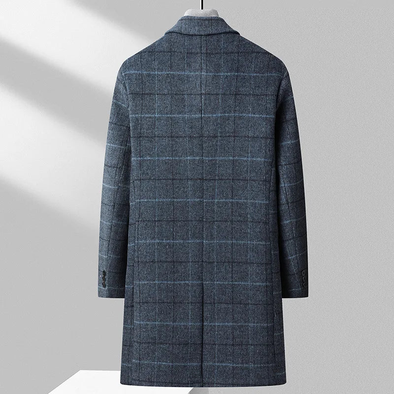 Chess Wool Coat