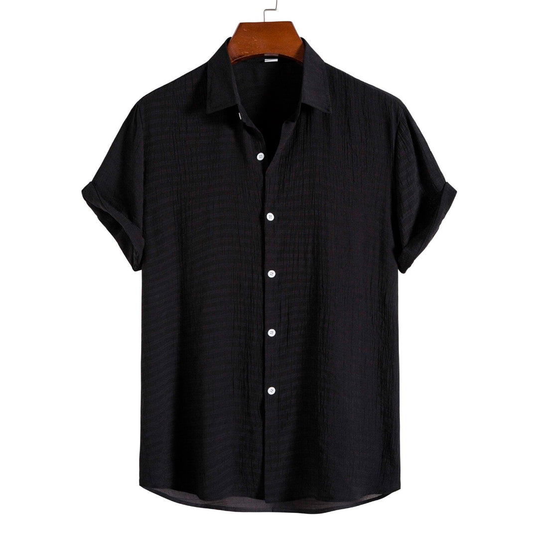 Modern basic short-sleeved shirt