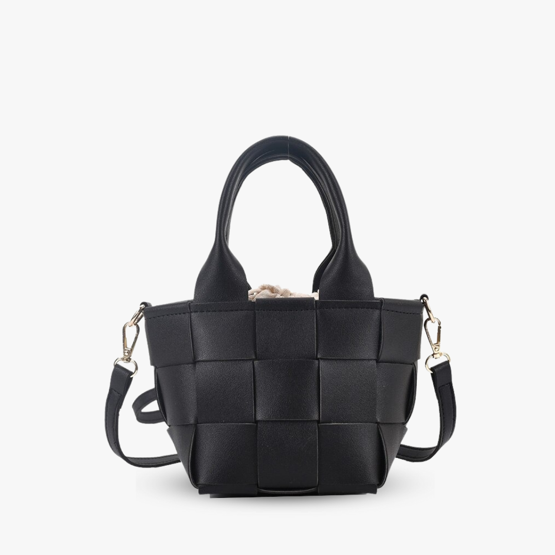 Mini Sac à Main Tissé Cora