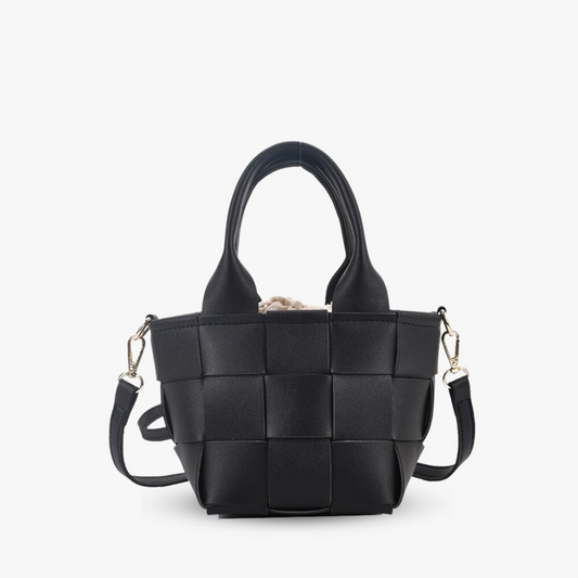 Mini Sac à Main Tissé Cora