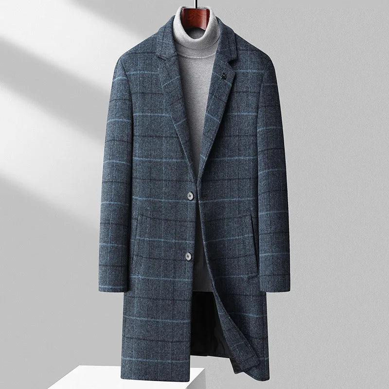 Chess Wool Coat