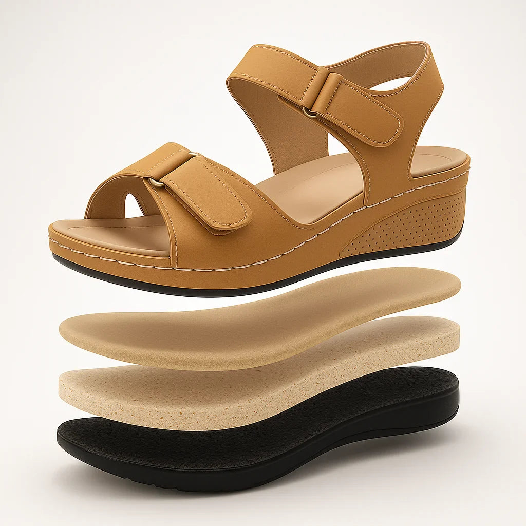 Alfreda Orthopedic Sandal • Ponty