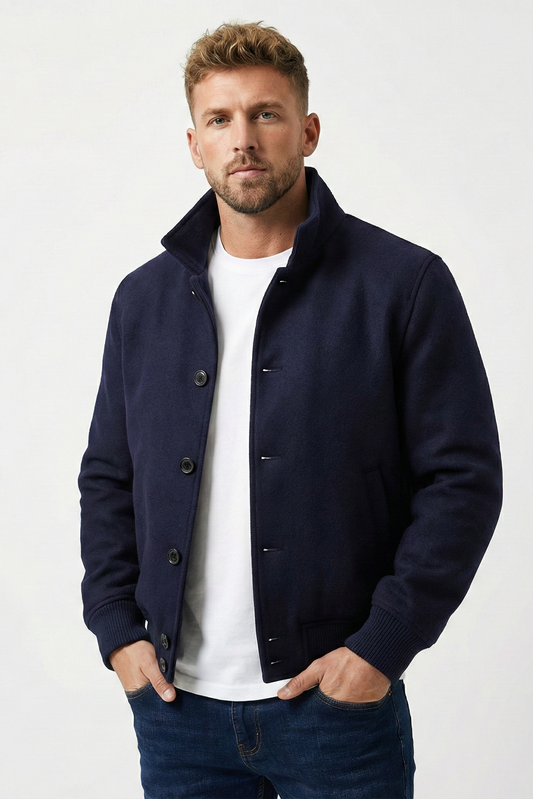 Berto Men's Casual Bomber Jacket | Ponty