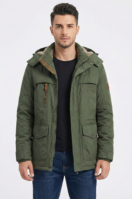 Adrian Men's Hooded Waterproof Winter Jacket | Ponty